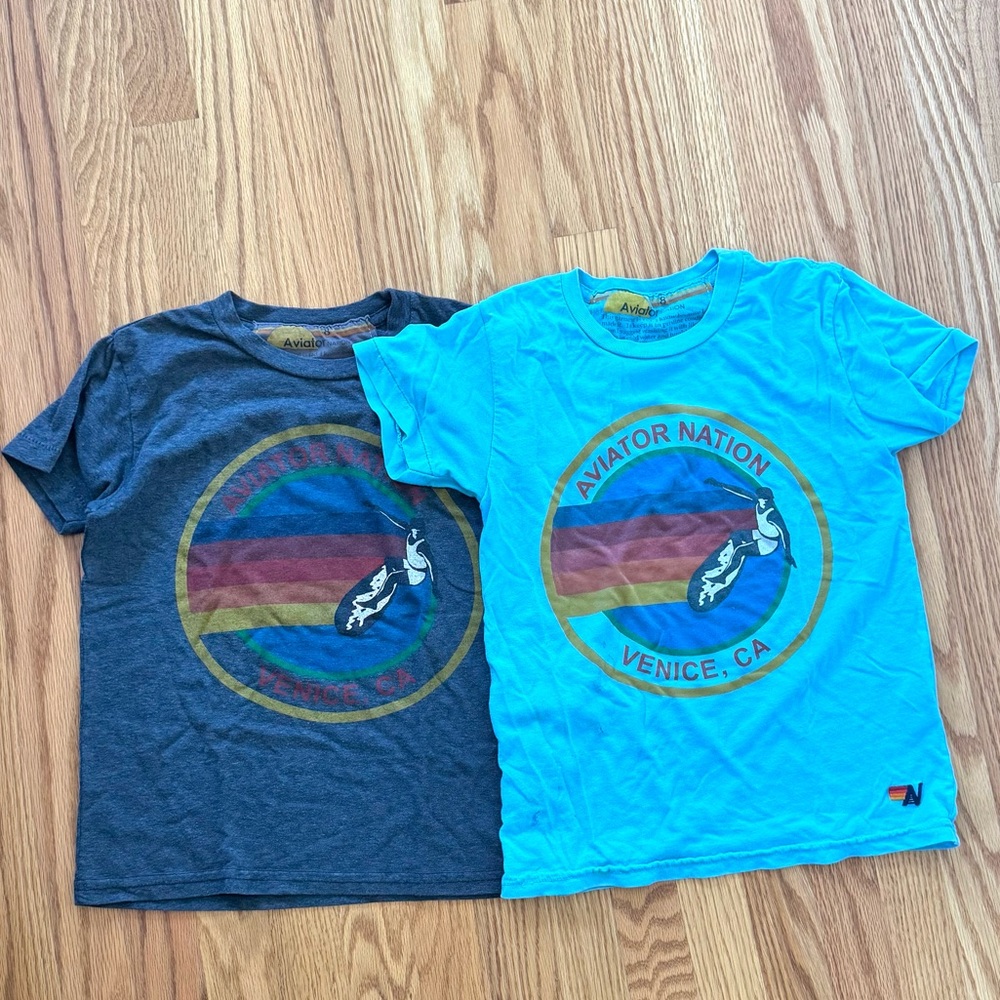 Aviator nation VENICE, CA tees size 8